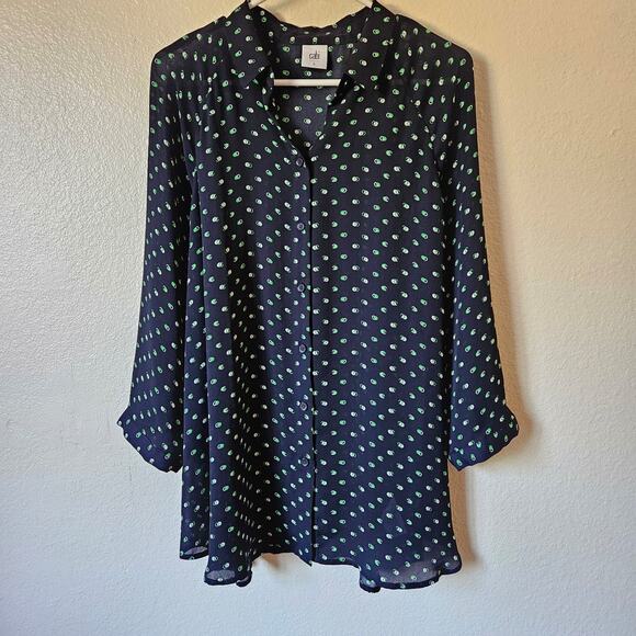Cabi Button Down Blouse Large - Picture 1 of 5